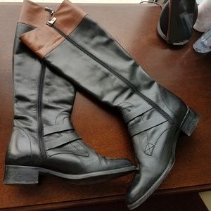 Hunter Leather Boots